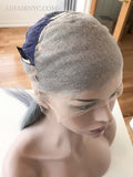 Straight Gray Full Lace Wig