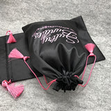 Bolsas de embalaje con borlas de satén