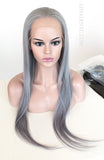 Straight Gray Full Lace Wig
